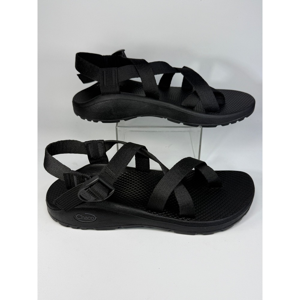 Chaco Women 9 Sandal Z/2 Classic Black Outdoor Sport Strappy Hiking Toe Loop